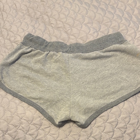3/30 ❤️ Gray Athletic Shorts with Pink Embroidery - Picture 2 of 5